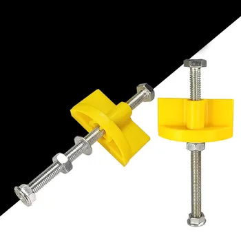 

10Pcs Tile Leveling System Tile Leveler Height Adjuster Locator Fine Thread Rising For Tiling Tools Dropship