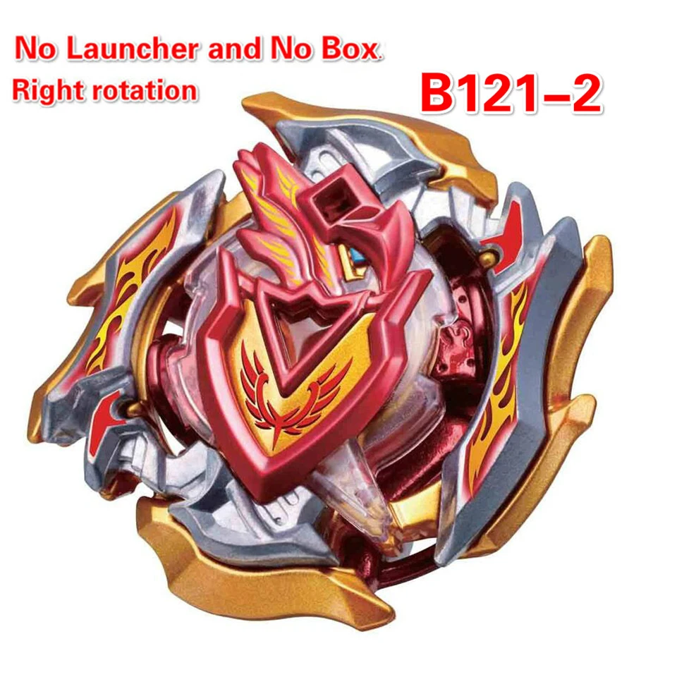 Полный стиль Beyblade Burst набор золота B131 B106 B122 игрушки Арена Bey Blade средство для запуска Beyblade Bable Слива Fafnir Phoenix - Цвет: B121 - 2 launcher