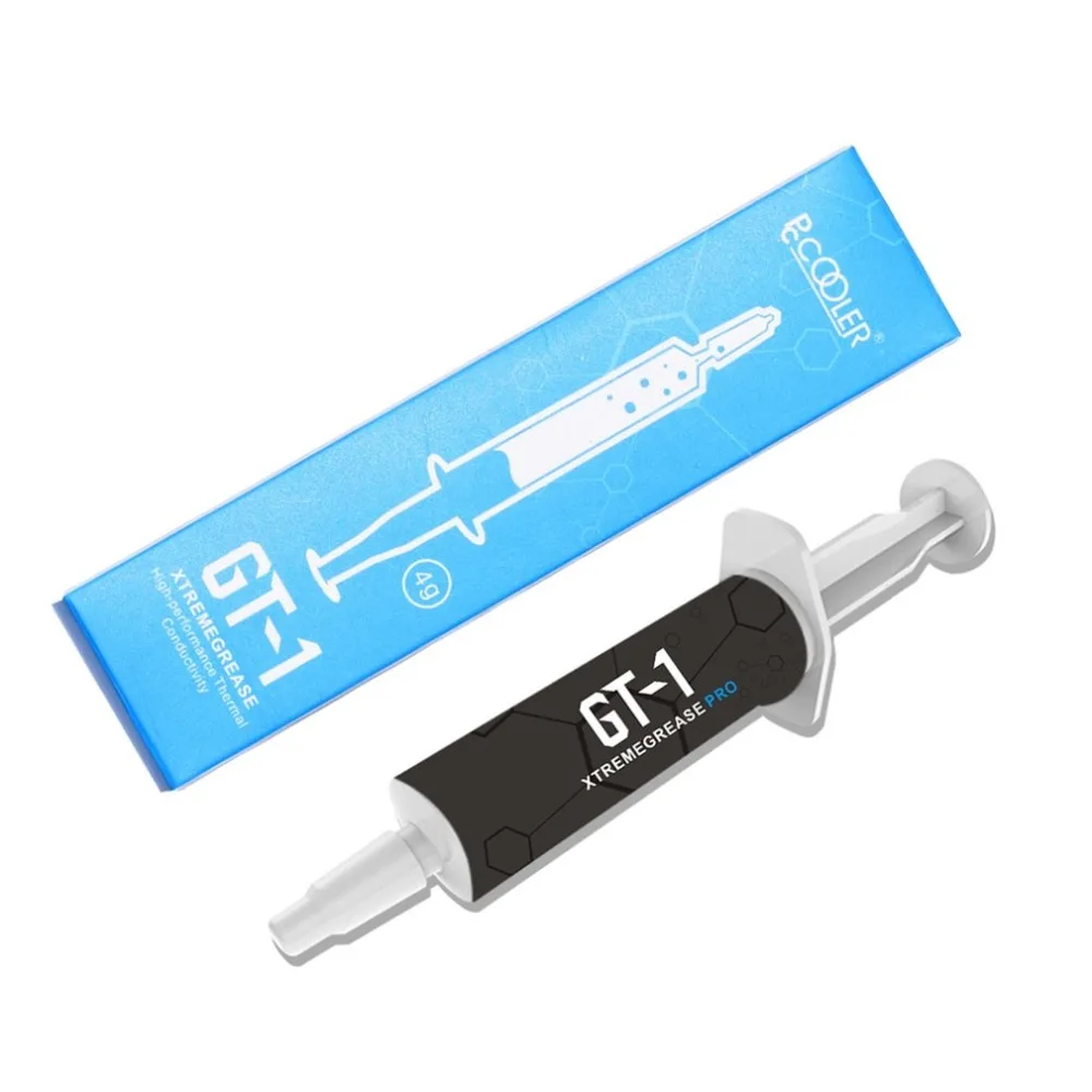 

Pccooler GT-1 4g Thermal Grease Aluminum Heatsink Thermal Paste for VGA Cooler CPU Cooler Radiator Water Cooling