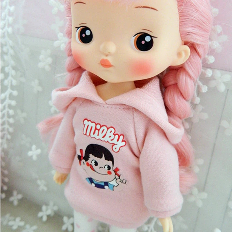 1 шт. симпатичная толстовка с капюшоном для куклы Blyth Azone Licca Holala Одежда аксессуары