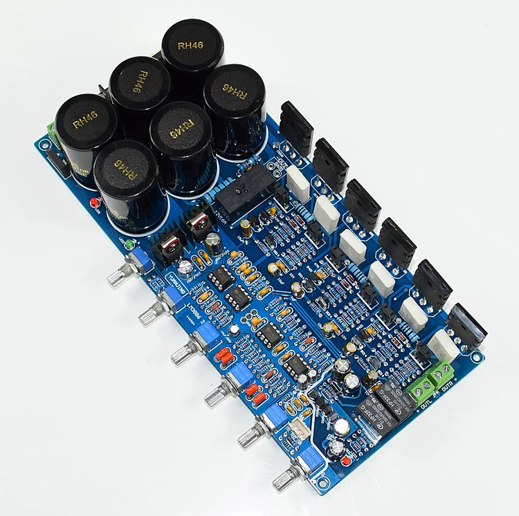 Huande electronic 1943/ 5200 Высокая мощность Toshiba ламповый усилитель платы 2 1 Усилитель