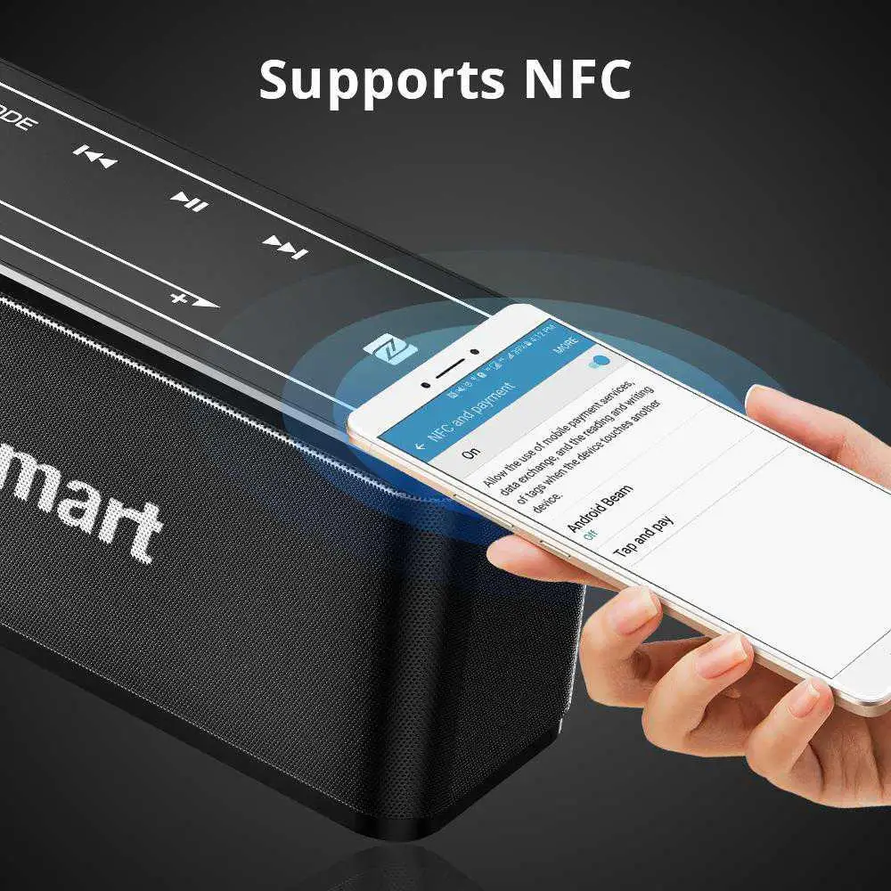 [В наличии] Tronsmart Element Mega NFC портативная Bluetooth Колонка TWS 40 Вт DSP 3D цифровой звук