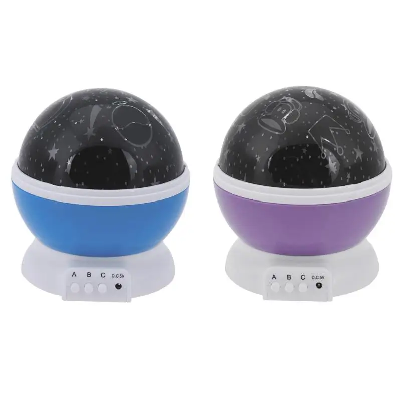 

Led Rotating Night Light Lamp Starry Star Master Moon Sky Amazing Colorful Night Lighting Projector Kids Children Baby Sleeping
