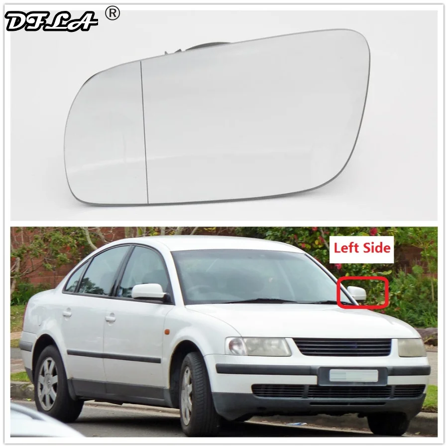 

For VW Passat B5 1997 1998 1999 2000 2001 2002 2003 2004 2005 Car-styling Left Side Heated Car Rear Mirror Glass
