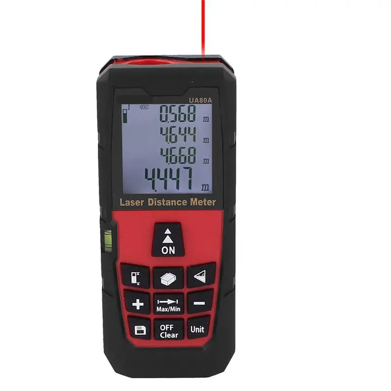 

80M Mini Laser Digital Distance Meter Rangefinder Measure Tape Diastimeter Electrical Instruments Handheld Range Finder Tools