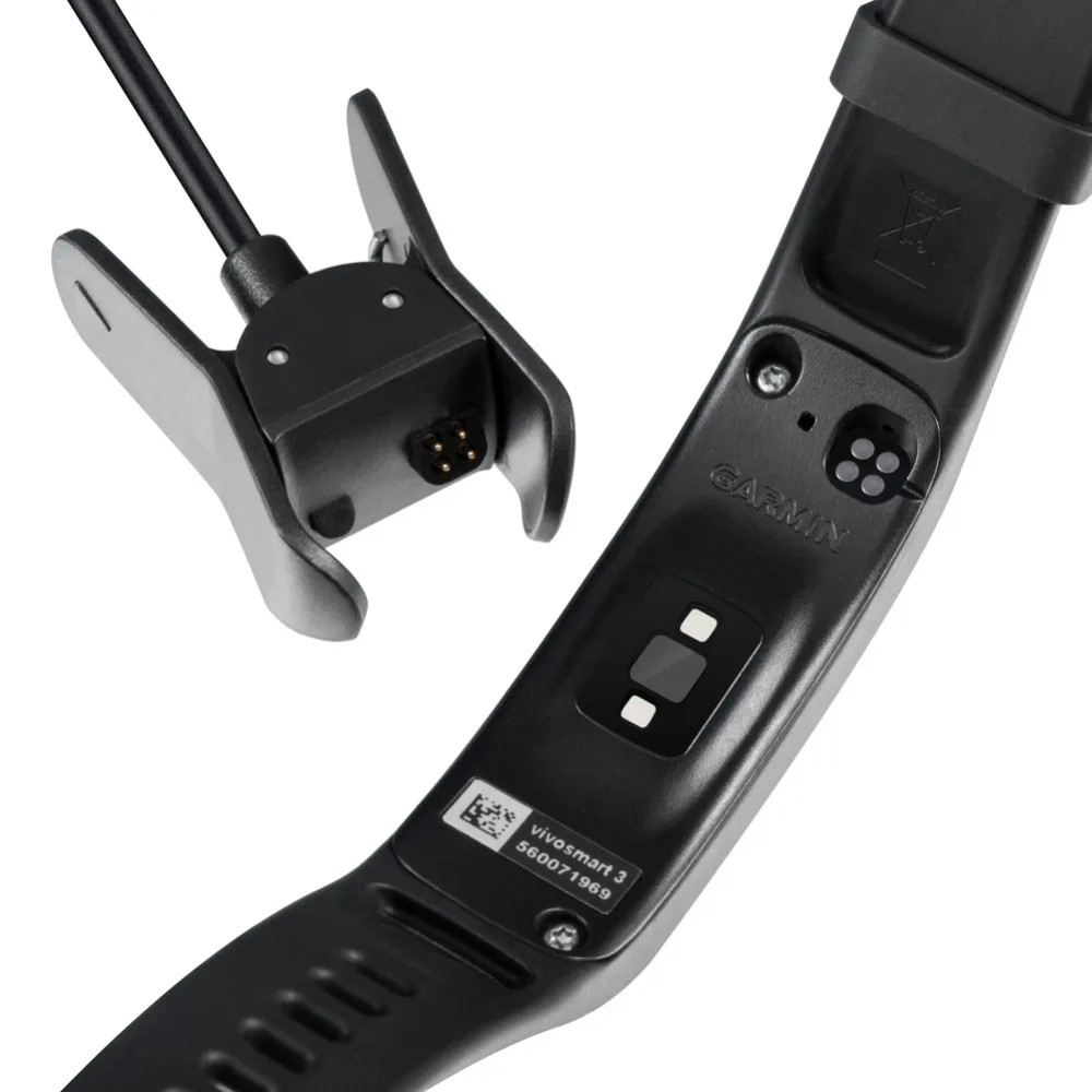 Зарядное устройство USB для смарт-браслета Garmin Vivosmart 3 запасной кабель зарядки 1 м/3