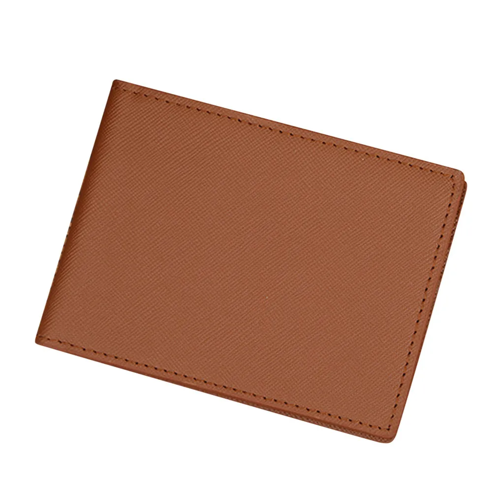 

Wallet Fashion Short Bifold Men Wallet Casual Soild Men Wallets With Coin Pocket Purses Male Wallets Porte Monnaie Homme