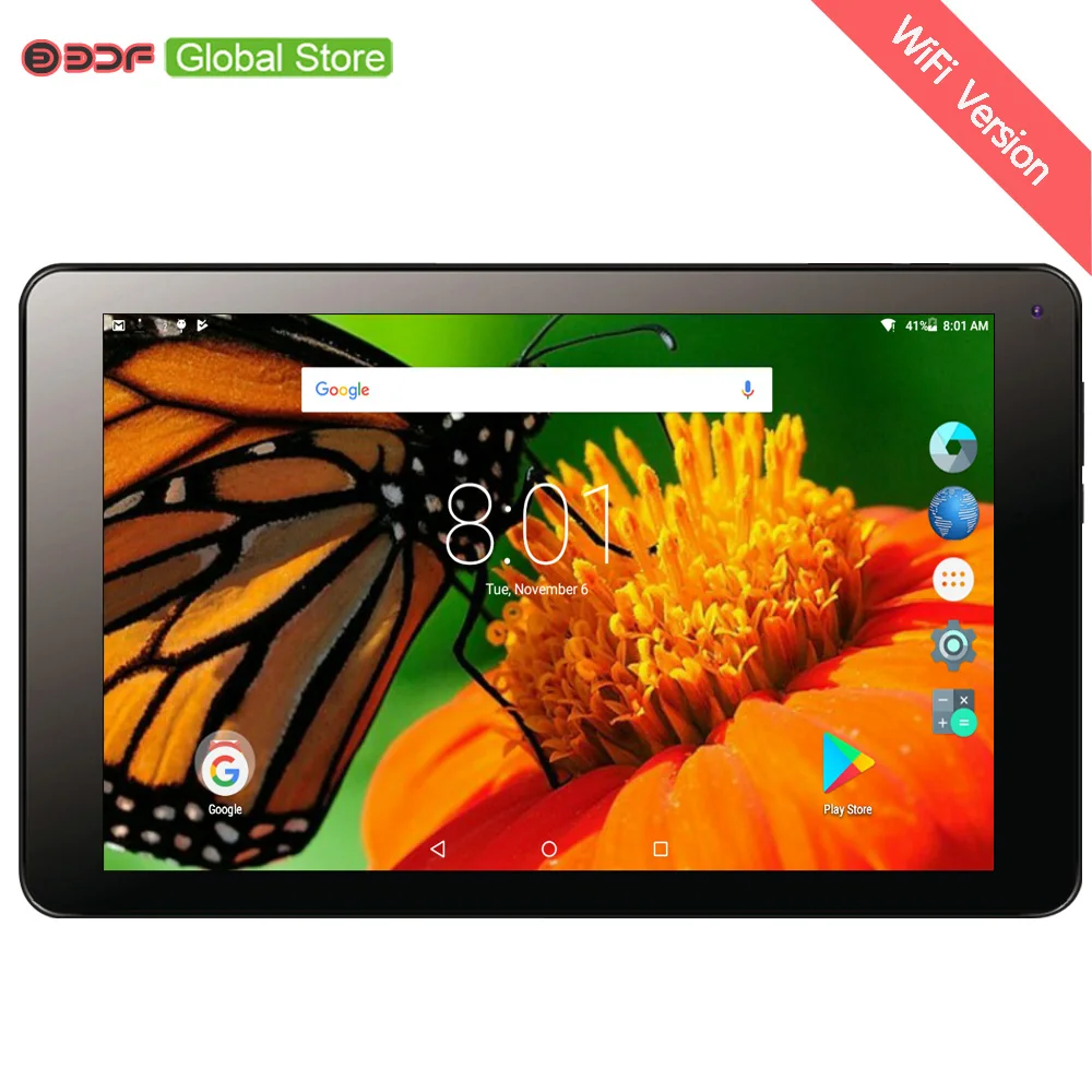 

10.1 Inch Tablet Pc Android Tablets Pc Quad Core 1GB RAM 32GB ROM Dual Camera Bluetooth WiFi Version Tab Pc Google Play Store
