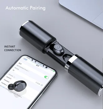 

F9 TWS Bluetooth 5.0 Wireless Headset In-ear Sports Stereo Earphones for IOS Android Phones Portable for Xiaomi Huawei Samsung