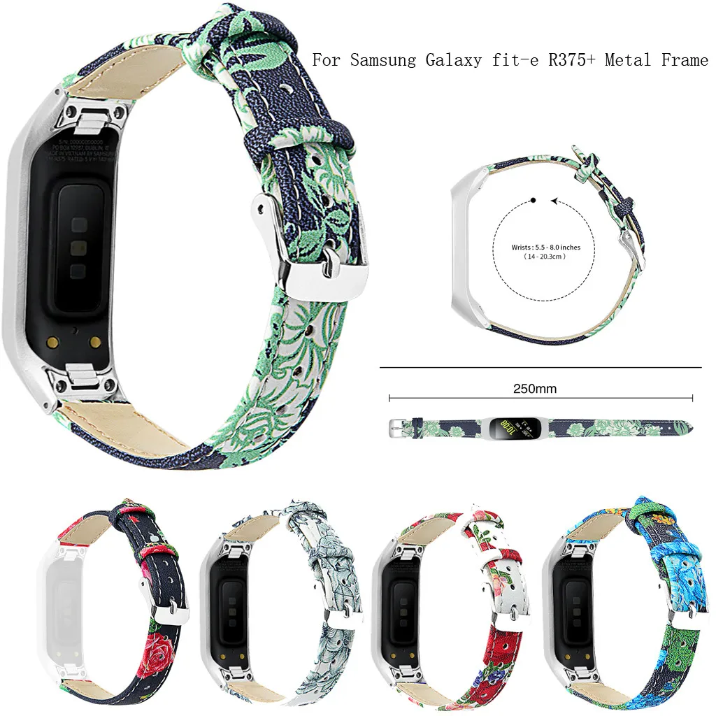 Для Носимых устройств кожаный ремешок для замены часов Samsung Galaxy fit-e R375 +