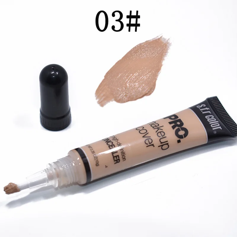 12 Colors Liquid Concealer Makeup 10g(0.35oz) Eye Dark Circles Cream Face Corrector Waterproof Liquid foundation Cosmetic