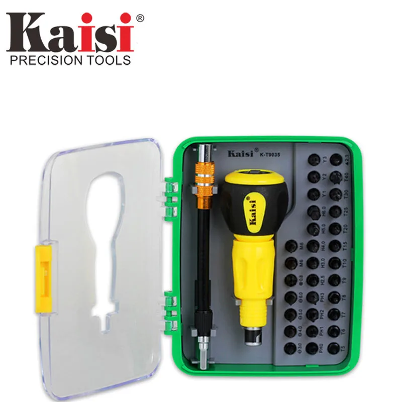 

Kaisi 35 In 1 Precision Screwdriver Set Repair Tools Multi-function Phillips&Torx Screwdrivers Hand Tool Set for Laptop Computer