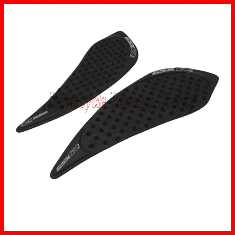 Black Rubber Motorcycle Gas Tank Pad Traction Side Pads Gas Fuel Knee