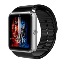 GT08 Bluetooth 4,0 Smartwatch Sync Notifier Unterstützung Sim Karte HD Touchscreen Schrittzähler Smart Uhr für Android iOS Smartphone