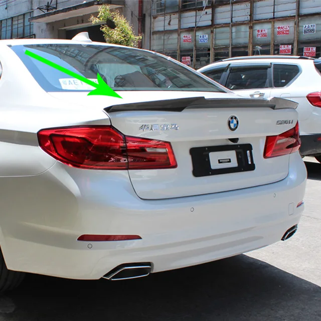 G30 530i 540i Geändert M4 Leistung Stil Kohlefaser Hinten Gepäck