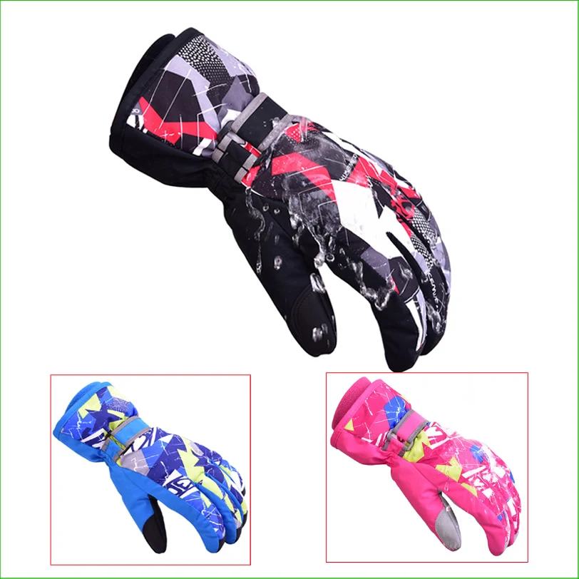 

SGN06 Waterproof Snow Gloves Ski Snowboarding Gloves Outdoor Gloves for the children,lovers,family Free Shipping