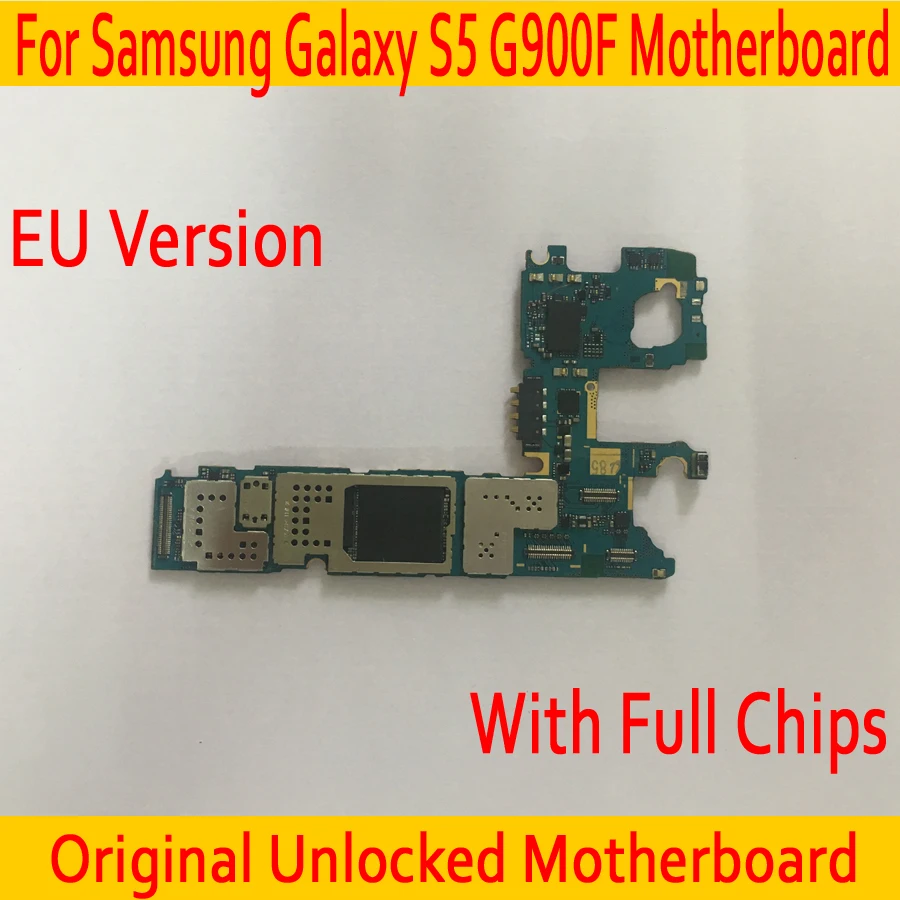 

16GB for Samsung Galaxy S5 G900F Motherboard,100% Original unlocked for Samsung G900F Mainboard with Full Chips Free Shipping