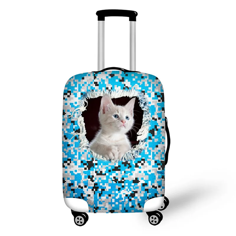 Digital camouflage animal Print Protective Baggage Cover For 18-30 Inch Trolley Suitcase Elastic Waterproof Travel Luggage Cover