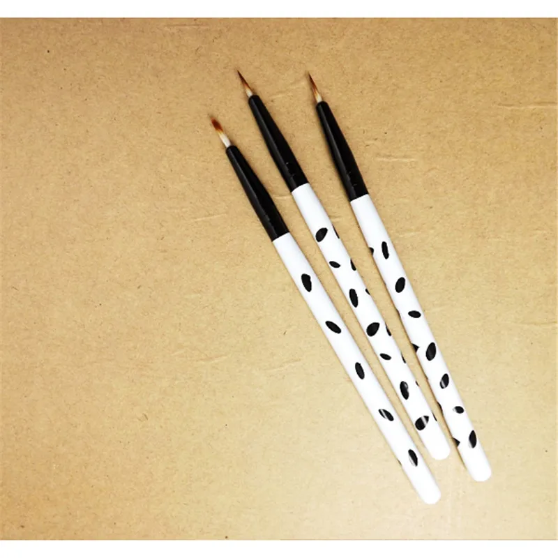 1Pc Leaf Patterned Makeup Brush Thin Eyeliner Brush in Makeup Brushes