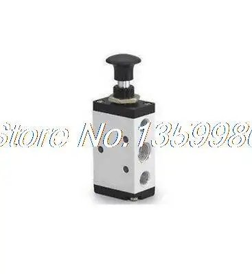 

1x 3 port 2 pos 1/4" BSP Normally Closed Hand Operated Pneumatic Valve 3R210-08