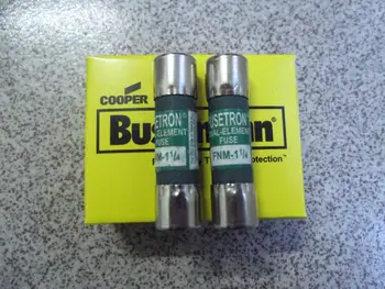 

FNM-1-1 / 4 BUSSMANN Boshi Man United States 10X38 fuse / fuse 1.25A 250V Authentic