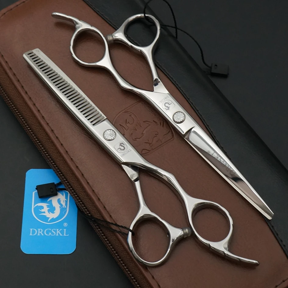 Tesouras do Cabelo de Alta Salão de Beleza Cabeleireiro e Beleza Tesouras de Desbaste do Cabelo Drgskl Clássico Profissional Qualidade 2 High Quality Beleza e saúde