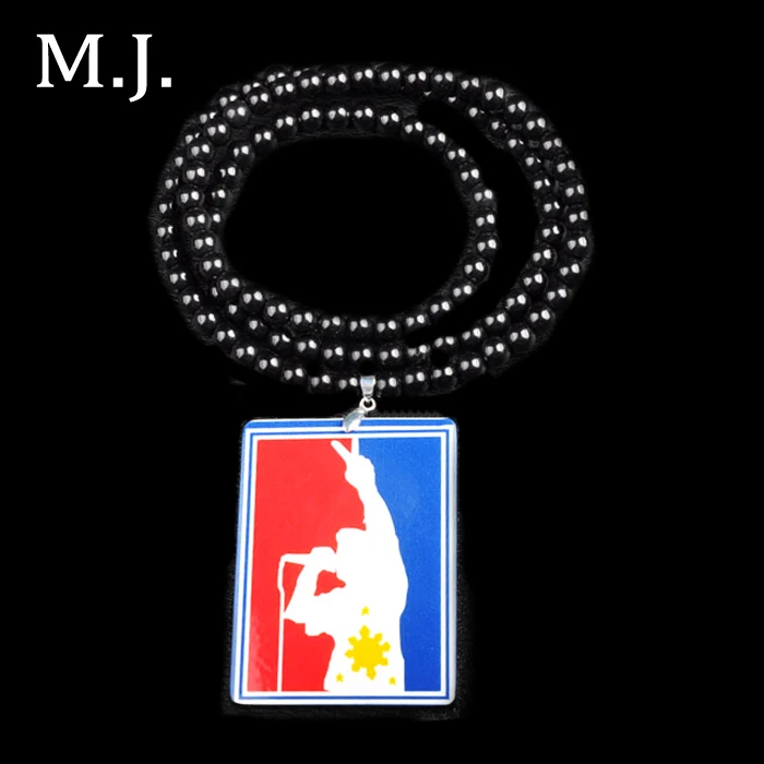 

Fashion Colares Bijuterias Hip Hop Singer Pendant Necklace Men Luxury Brand Boho Long Chain Fan Necklace Collier Women Jewelry
