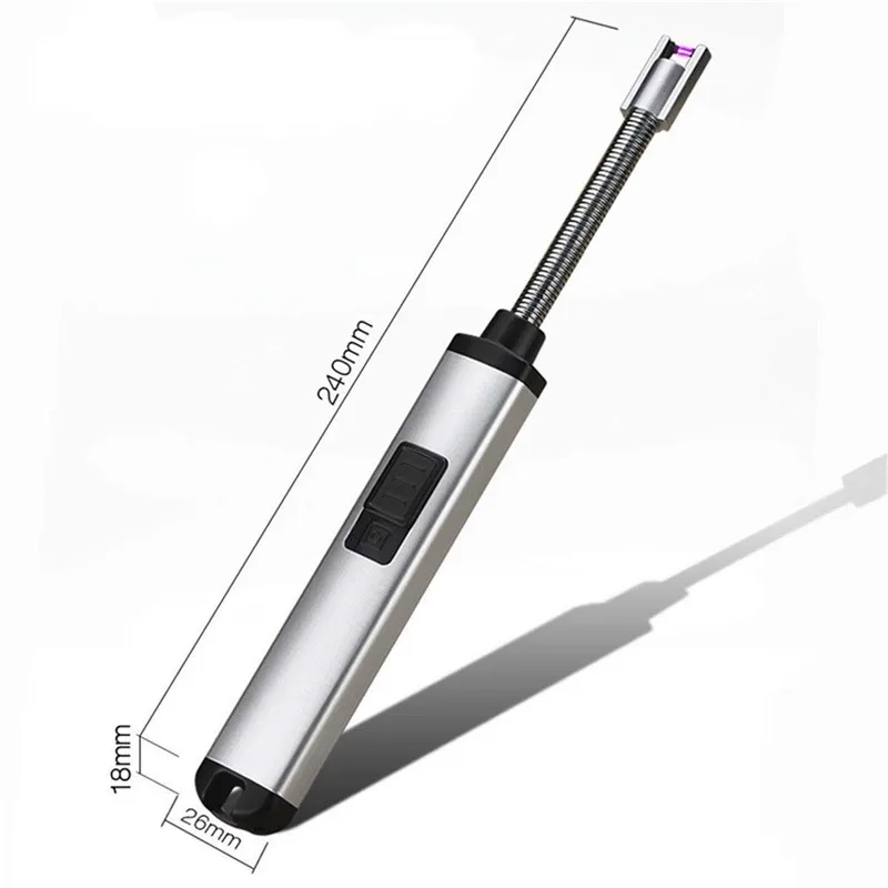 Электрической дуги легче Перезаряжаемые Беспламенного Зажигалка USB гибкая