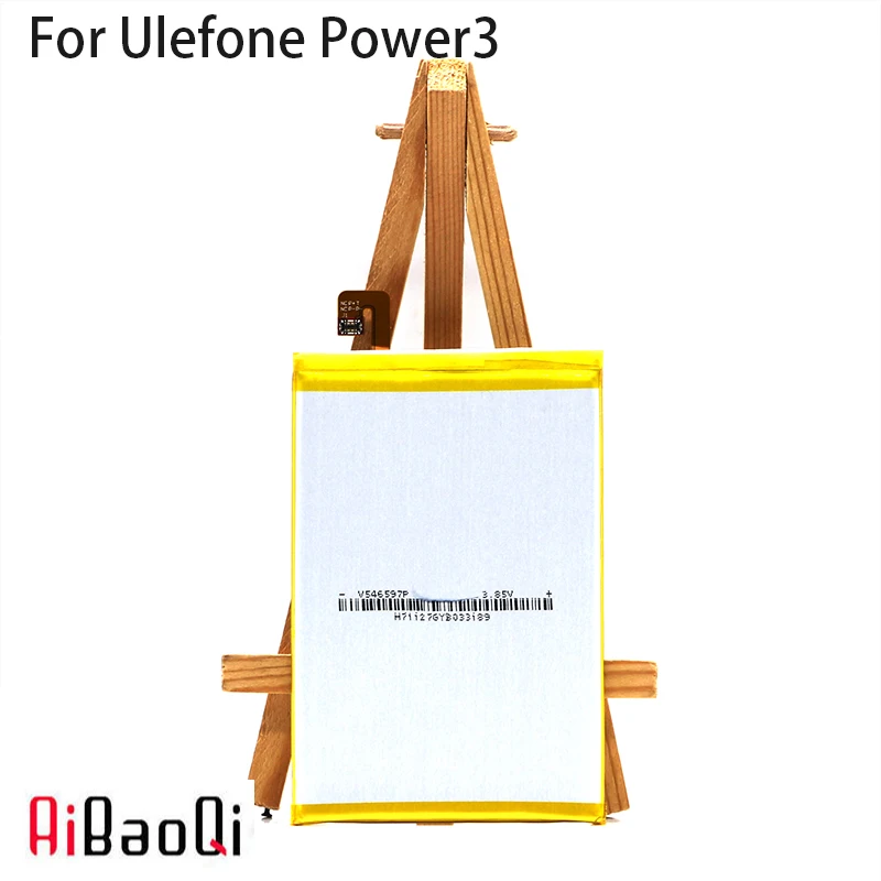 Ulefone power 3 большой емкости 3,8 V 6080 mAh запасная Замена батарей для телефона Ulefone power 3/power 3 s