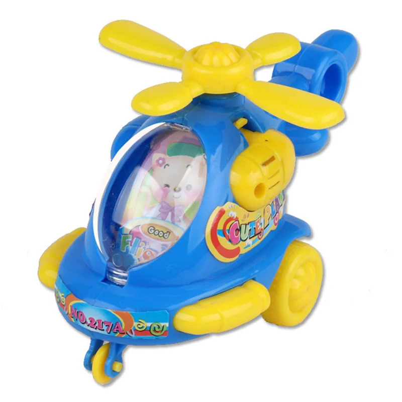Baby Cartoon Wind Up Toy Helicopter Clockwork Classic Toy Children Kids Plane Toyin Wind Up