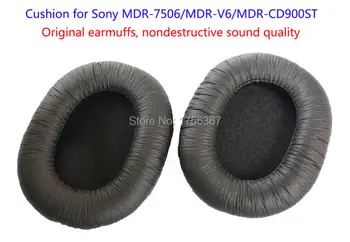 

Original earmuffs, nondestructive sound quality Ear pads replacement (Cushion) for SONY MDR-7506 MDR-V6 MDR-CD900ST Headphones