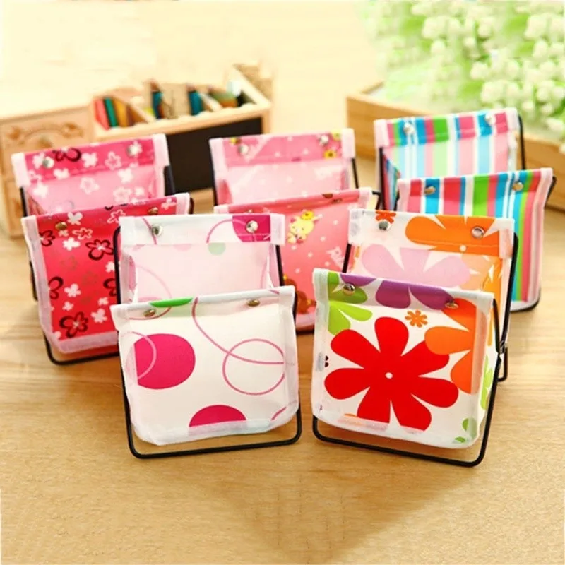 

1pc Mini Storage Basket on Table Pen Pencil Office Organizer Fabric Foldable Storage Bag Small Stand Box Case