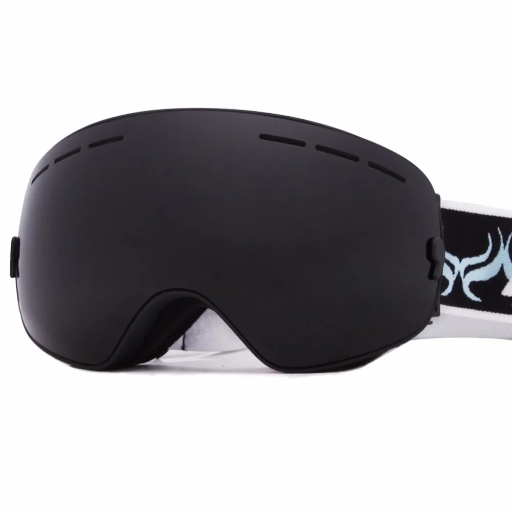 Gafas de esquí de nieve para snowmobile snowboard skate esquí adultos niños OTG Gafas anti niebla protección UV