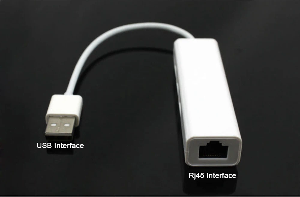 Rovtop USB сто мегабит адаптера Ethernet 10/100 Мбит/с usb-хаб 2,0 Lan проводной сетевой карты Rj45 Порты и разъёмы Разветвитель USB для компьютера