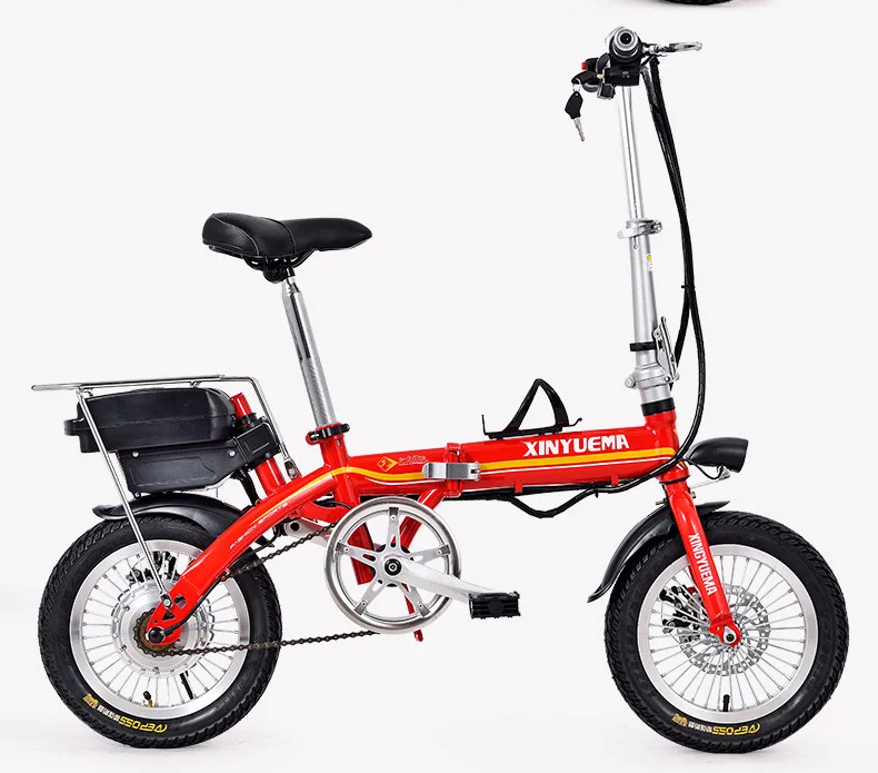 

Student/Adult Driving Lithium Battery 14 Inch Folding Electric Bicycle