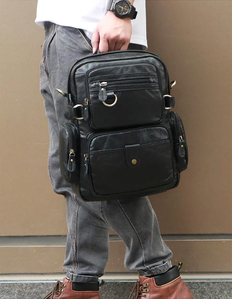 MAHEU Korean Fashion Leather Backpack For Men Versatile Backpacks Soft Natural Leather Business Bags Best Selling Shoulder Bag MAHEU Korean Fashion Leather Backpack For Men Versatile Backpacks Soft Natural Leather Business Bags Best Selling Shoulder Bag