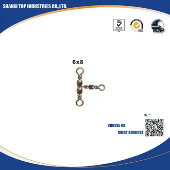 

1000pcs Best quality Barrel triple swivel swivels style A 8*10