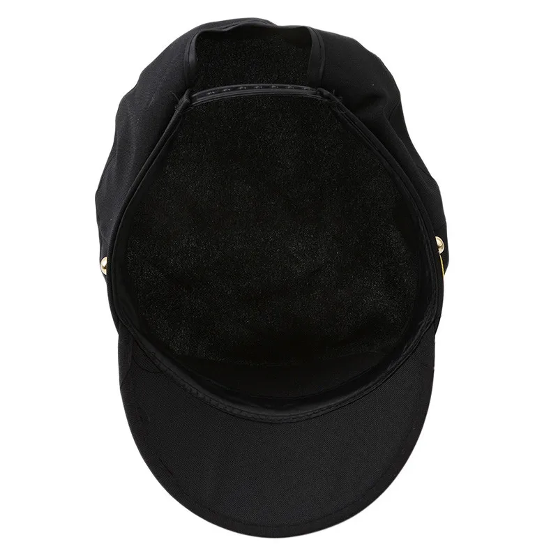 1PC2019 The Latest Navy Marine Yacht Boat Ship Sailors Navy Captain Military Cap Adult Unisex Fancy Dress Supplies