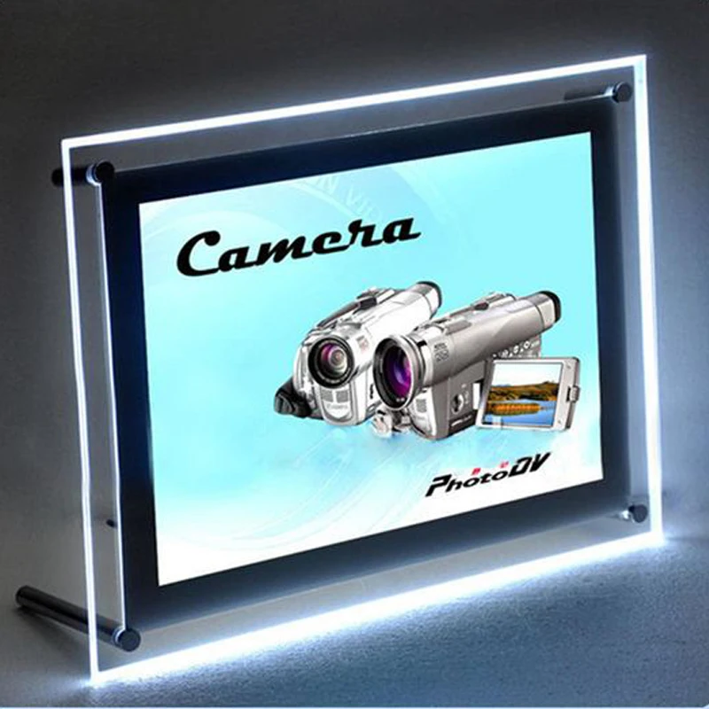 

15.8x23.6" Single Sided Advertising Led Light Boxes,Tabletop Lightbox Displays Frames