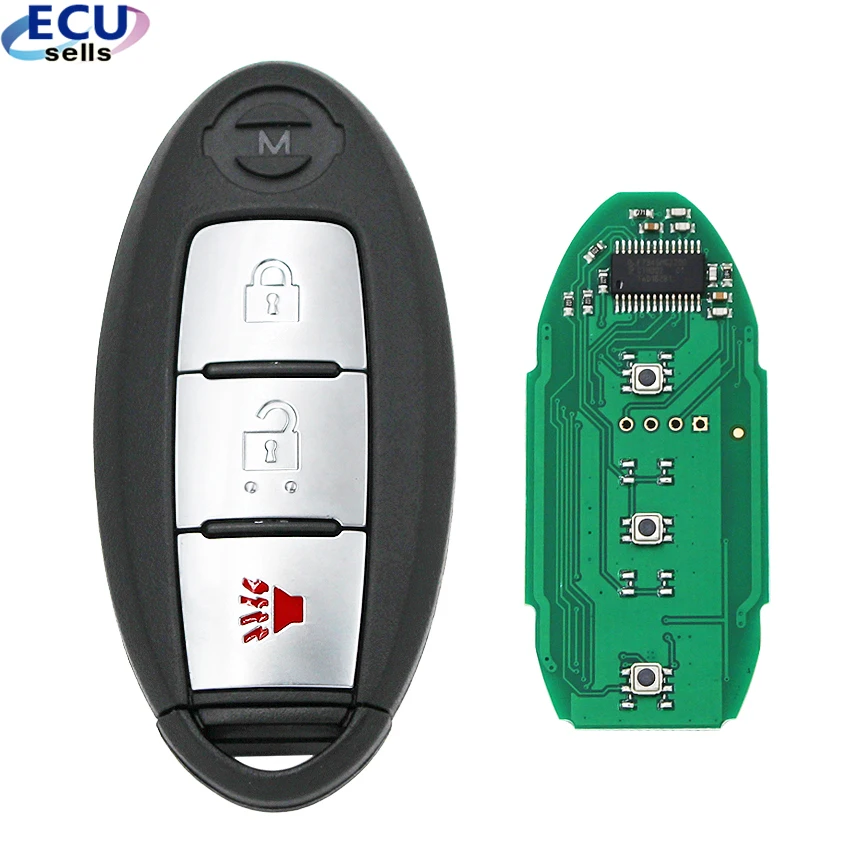 Дистанционный ключ без ключа FSK434 MHz PCF7953XTT чип 2+ 1 кнопка S180144304