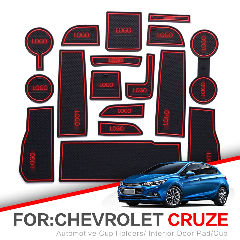Коврик ZUNDUO с противоскользящим слотом для ворот Chevrolet Cruze 2008 ~ 2019 Holden J300 mk2 Chevy sedan