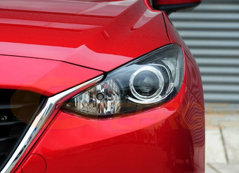 Для MAZDA 3 Mazda3 Axela отличное Ультра яркое освещение smd led Ангельские глазки комплект DRL