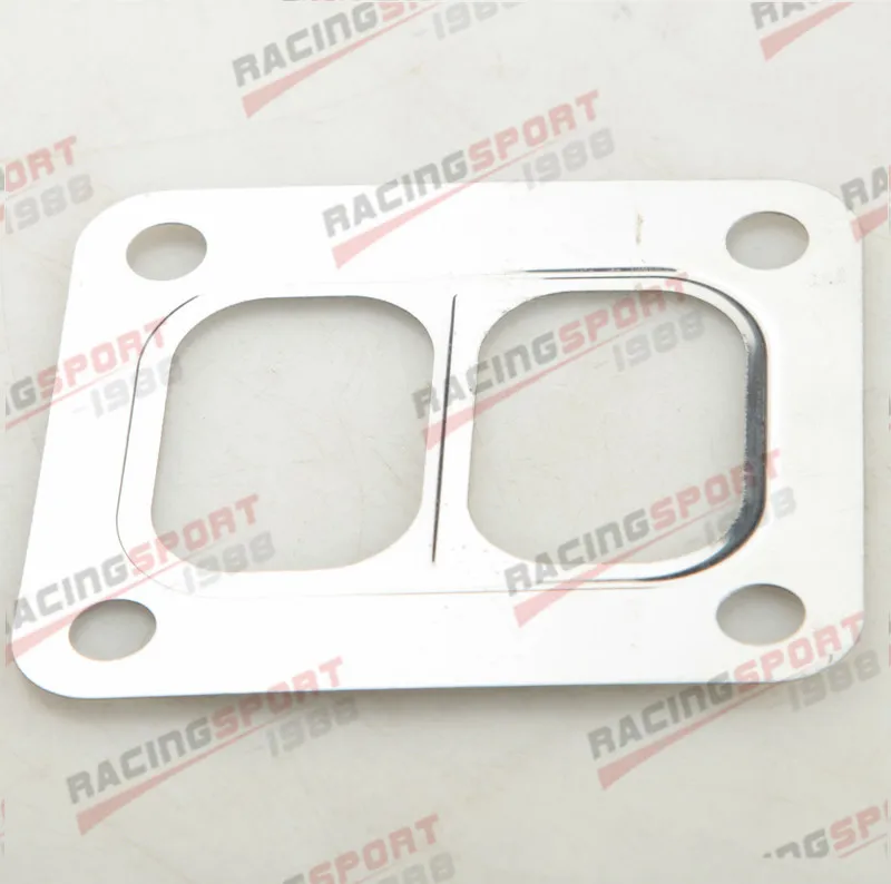 T4 TO4 Turbo Inlet Gasket Divided Stainless T04 Turbonetics ATP garrett Precisio