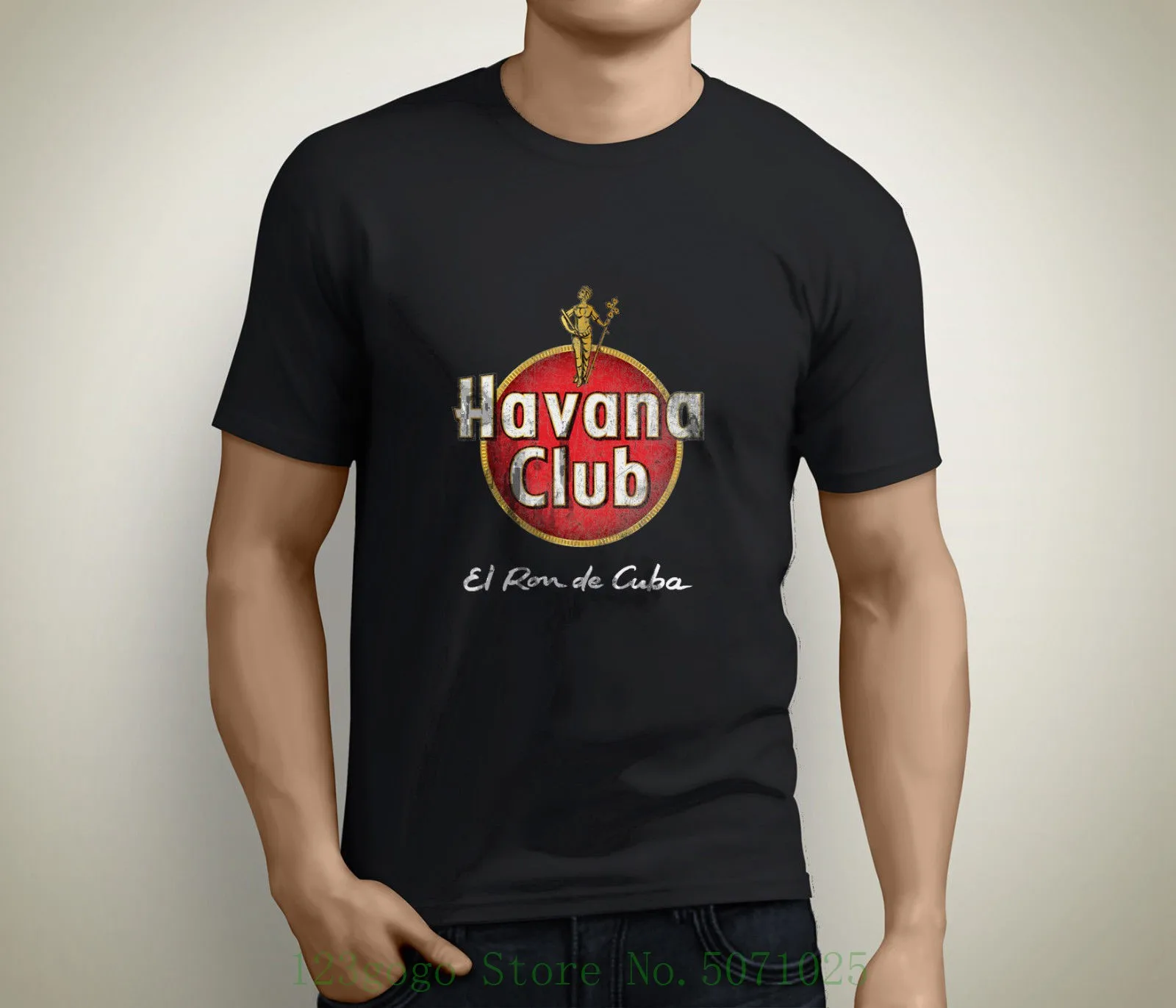 

Havana Club Kuba Cuba Party Dj Che Guevara Gr Black Tees T Shirt Clothing Harajuku Cool Tshirt Homme