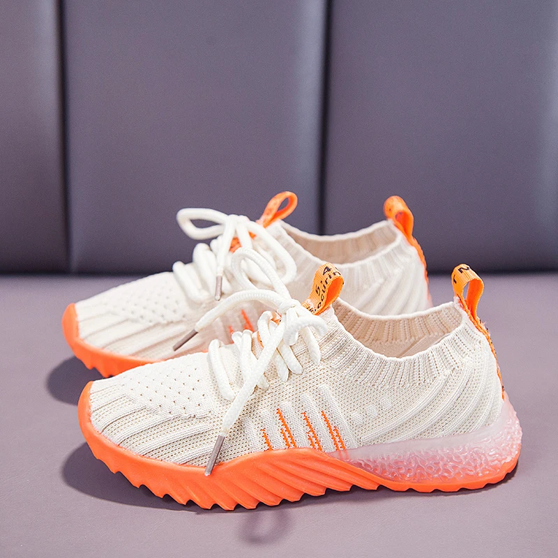 

ULKNN Children's sports shoes girls 2019 autumn kdis Pink breathable mesh boy baby running net shoes hot sale sneakers for