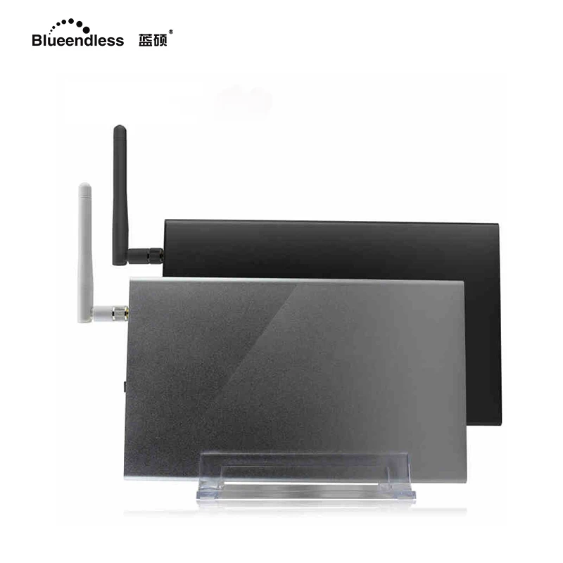Bleendless External Hard Drive Case Wifi Antenna Aluminum 3.5 Hard Disk Sata USB HDD Enclosure Wireless Router HDD nas Caddy Box