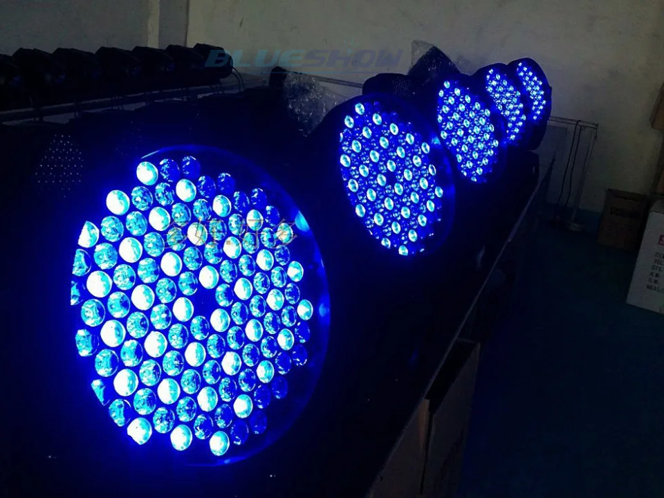 Zoom led движущаяся голова с новой уникальной технологией рассеивания света 108x3 W RGBW арматура дежурного освещения вечерние ktv танцполов ночных диско-Мощность кукуруза на выход