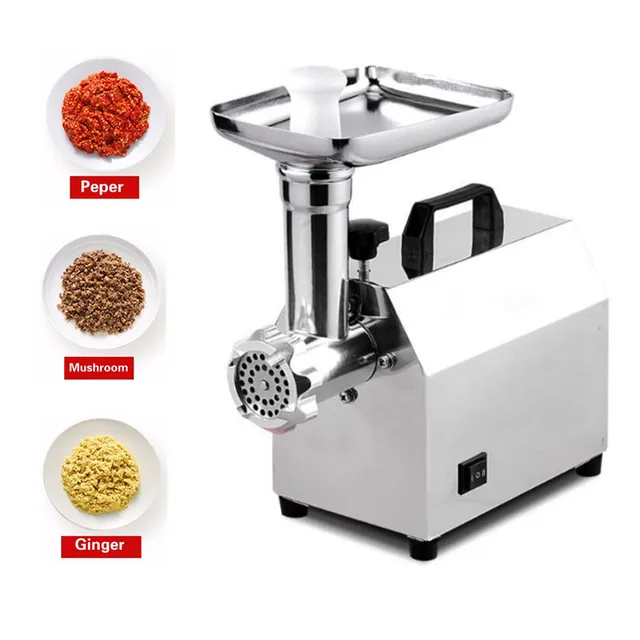 Automatic electric meat grinder for kitchen multifunction food processor household spice fish meat chopper 2