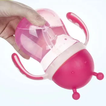 

Children cartoon cute sippy cup children learn drink cup animation cartoon cup with handle baby drop cup