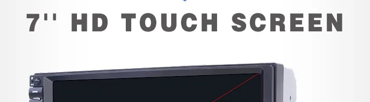 Clearance 2 Din Car Multimedia Player GPS navigation 7